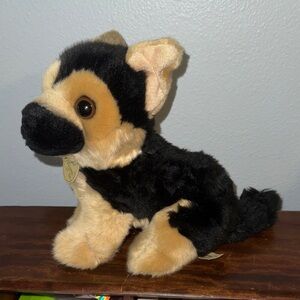 Miyoni by Aurora 8” Plush Soft German Shepherd Dog Toy